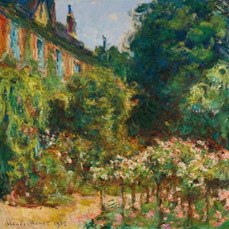  Obraz na płótnie 50x50cm Claude Monet Dom artysty w Giverny