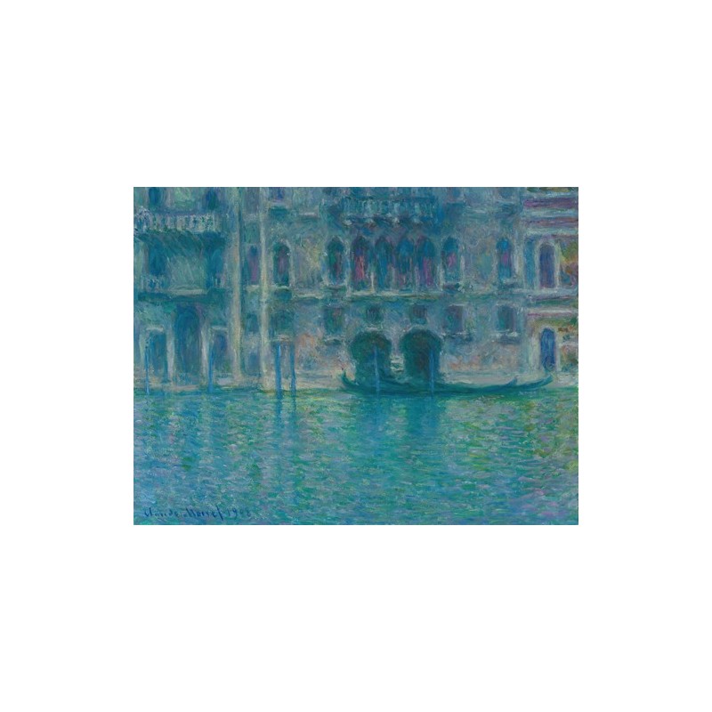  Obraz na płótnie 50x40cm Claude Monet Pałac da Mula Wenecja