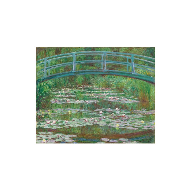  Obraz na płótnie 50x40cm Claude Monet Japoński mostek