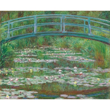  Obraz na płótnie 50x40cm Claude Monet Japoński mostek