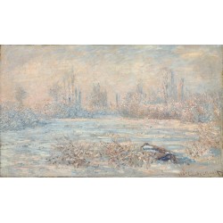  Obraz na płótnie 50x30cm Claude Monet Szron