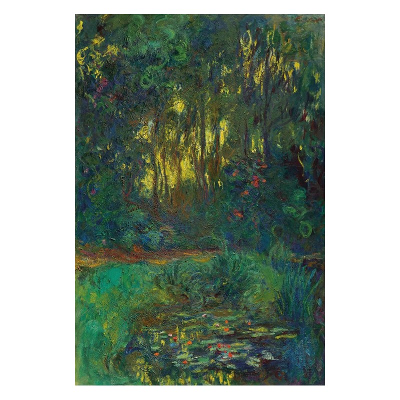  Obraz na płótnie 50x75cm Claude Monet Staw z nenufarami