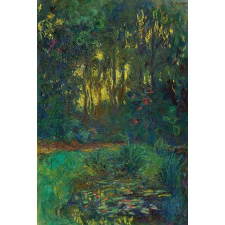  Obraz na płótnie 50x75cm Claude Monet Staw z nenufarami