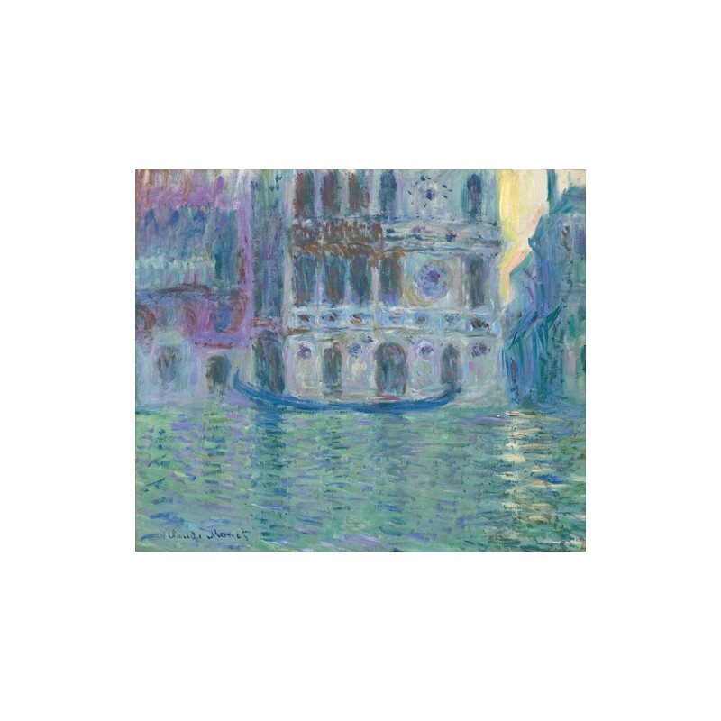  Obraz na płótnie 50x40cm Claude Monet Pałac Dario