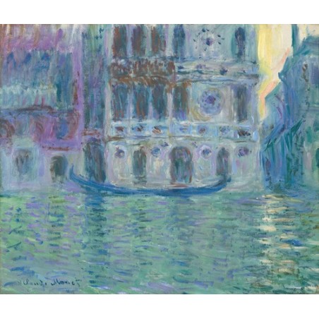  Obraz na płótnie 50x40cm Claude Monet Pałac Dario