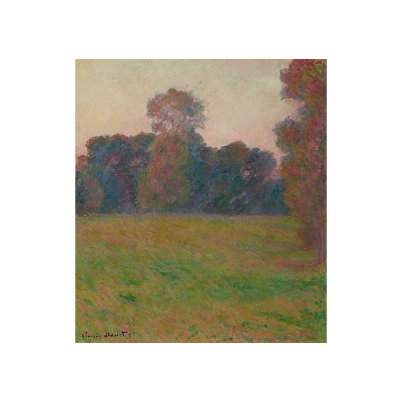  Obraz na płótnie 50x50cm Claude Monet Łąka w Giverny