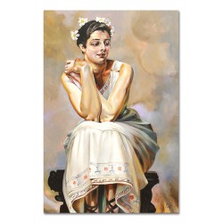  Obraz malowany Jacek Malczewski Pytia 60x90cm