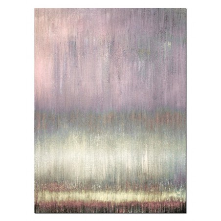  Obraz olejny ręcznie malowany 90x120cm Różowa puszcza