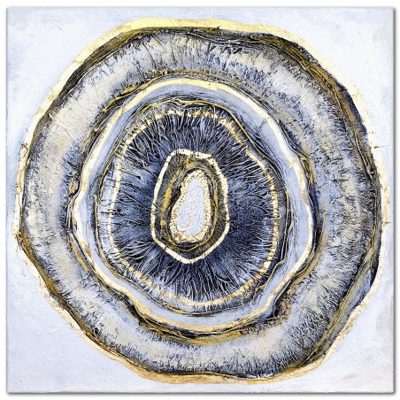  Obraz malowany Oko Wulkanu 90x90cm
