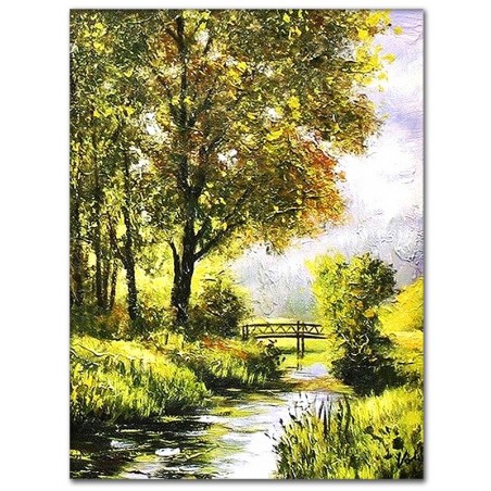  Obraz malowany Schölnhammer Wymarzony Potok 30x40cm