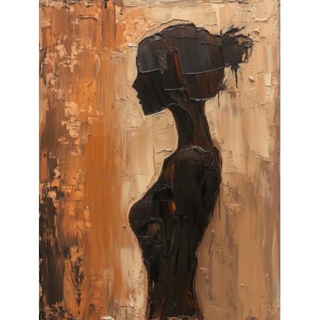  Obraz na płótnie 70x90 cm Portret kobiety