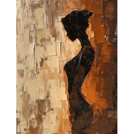  Obraz na płótnie 70x90 cm Portret kobiety