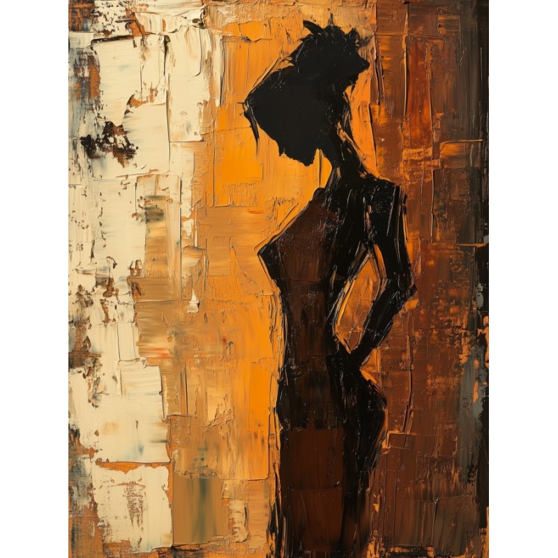  Obraz na płótnie 70x90 cm Portret kobiety