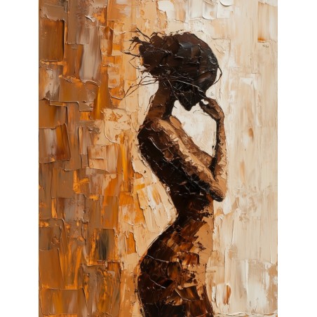  Obraz na płótnie 70x90 cm Portret kobiety