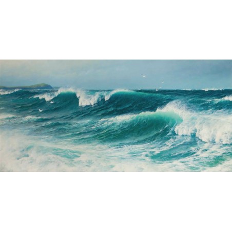  Obraz na płótnie 50x100cm David James Nadciągający przypływ