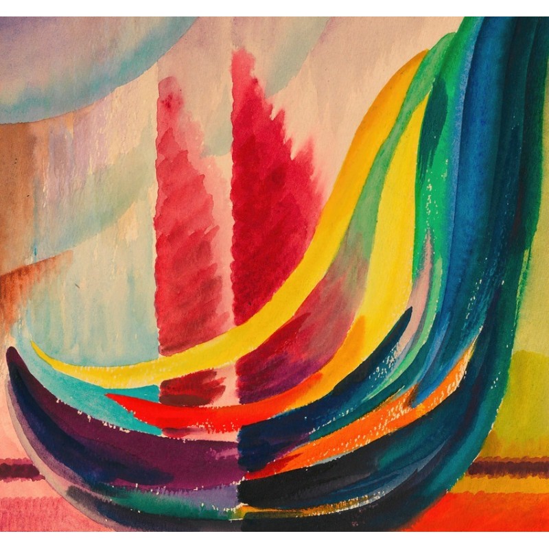  Obraz na płótnie 80x80cm Karl Wiener Adagio