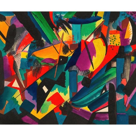  Obraz na płótnie 80x90cm Karl Wiener Dysonanse