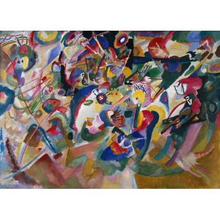  Obraz na płótnie 80x110cm Wassily Kandinsky Szkic 3 do Kompozycji VII