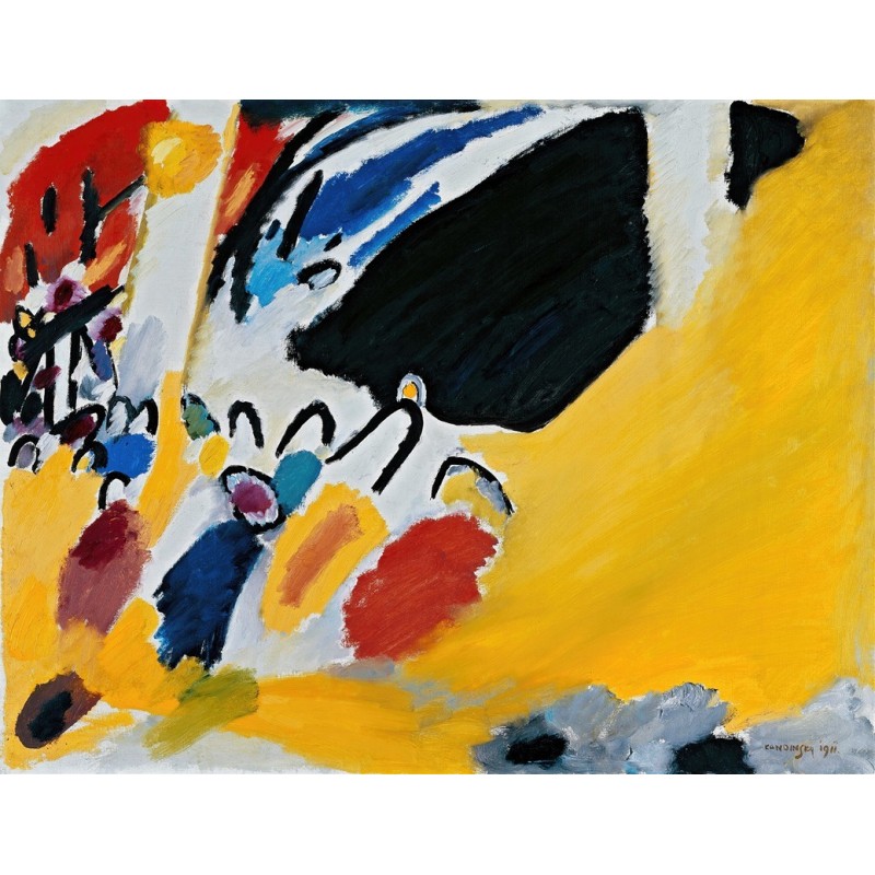  Obraz na płótnie 80x100cm Wassily Kandinsky Impresja III