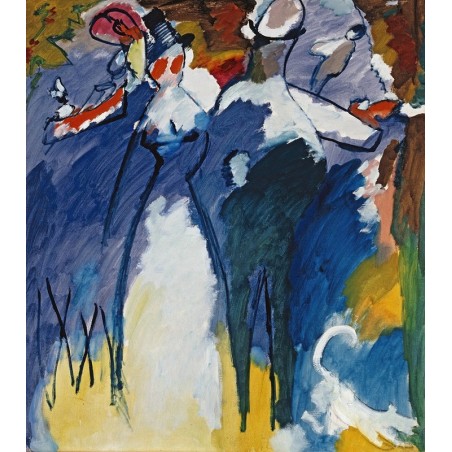  Obraz na płótnie 70x80cm Wassily Kandinsky Impresja VI Niedziela