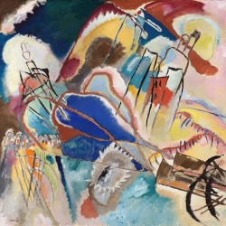  Obraz na płótnie 80x80cm Wassily Kandinsky Improwizacja nr 30 Działa