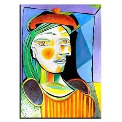  Obraz olejny ręcznie malowany na płótnie 50x70cm Pablo Picasso Portret dziewczyny kopia
