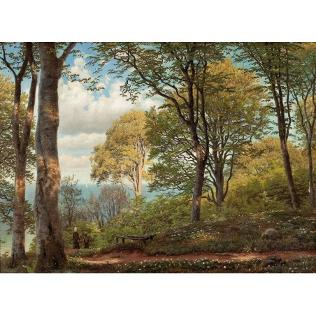  Obraz na płótnie 80x100cm Peder Mork Monsted Droga do New Battle