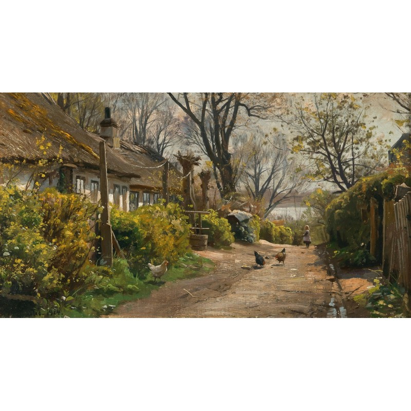  Obraz na płótnie 80x140cm Peder Mork Monsted Letni dzień