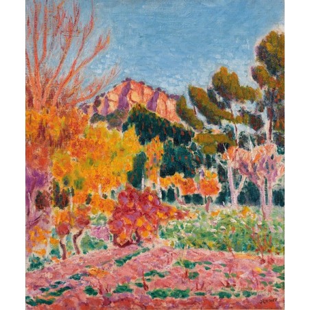  Obraz na płótnie 50x60cm Roderic O'Conor Pejzaż Cassis