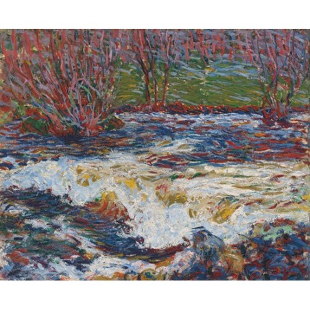  Obraz na płótnie 50x40cm Roderic O'Conor Wzburzony strumień