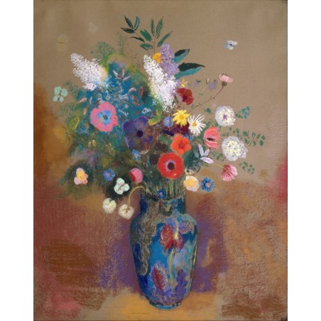  Obraz na płótnie 50x60cm Odilon Redon Bukiet kwiatów