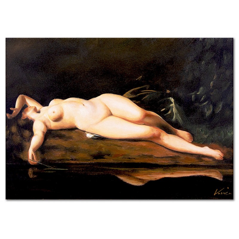  Obraz malowany Wojciech Gerson Odpoczynek 110x150cm