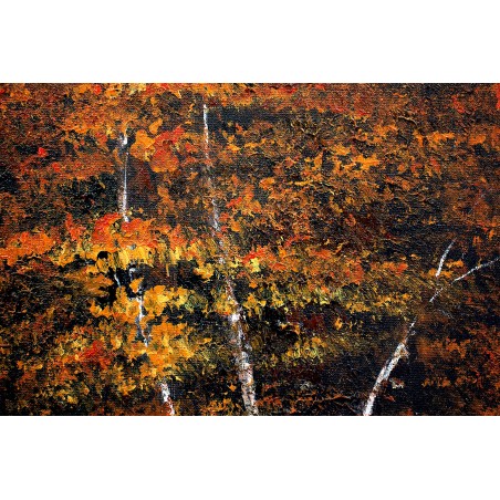 Obraz olejny ręcznie malowany 110x150cm Krajobraz
