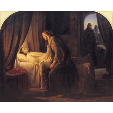  Obraz na płótnie 50x40cm Carl Bloch Córka Jaira