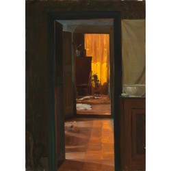  Obraz na płótnie 50x70cm Gustav Kampmann Słońce w domu