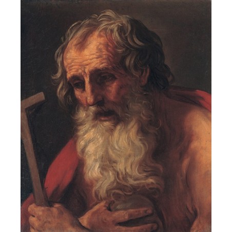  Obraz na płótnie 50x60cm Guido Reni Święty Hieronim