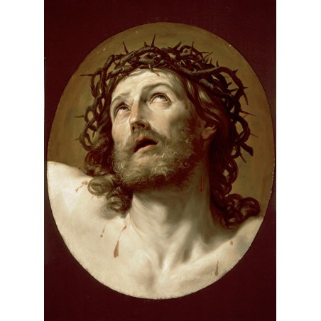  Obraz na płótnie 50x70cm Guido Reni Chrystus w koronie cierniowej