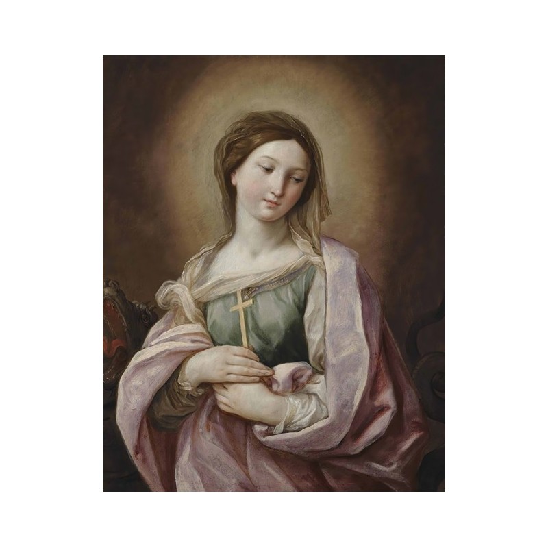  Obraz na płótnie 50x60cm Guido  Reni Święta Małgorzata z Antiochii