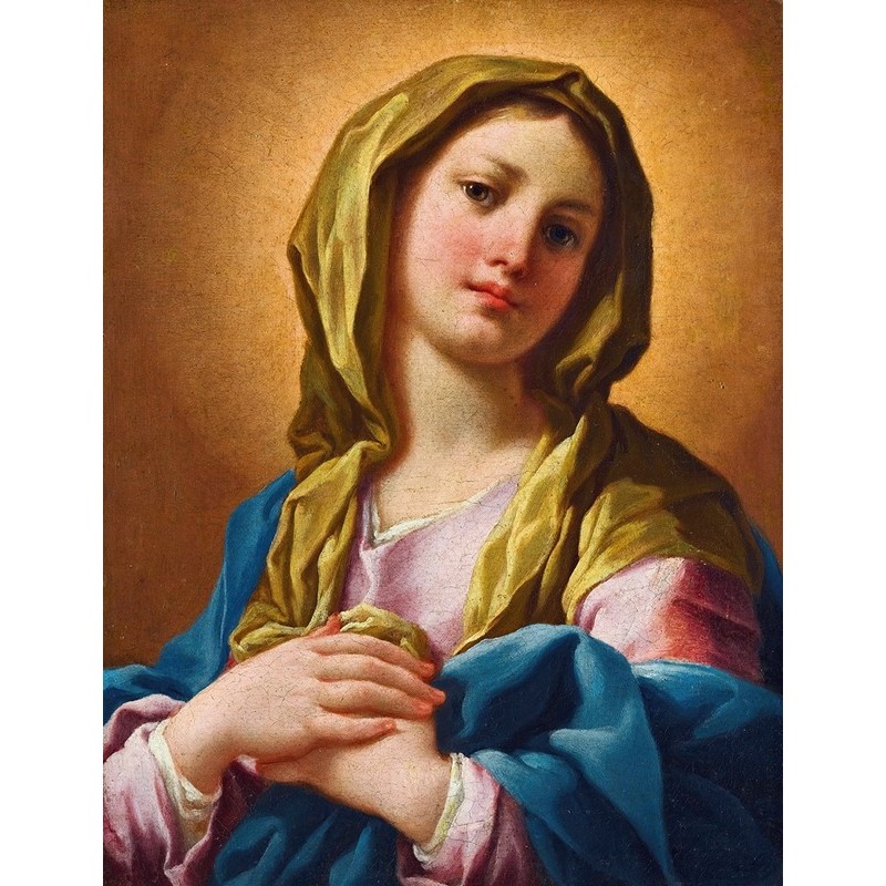  Obraz na płótnie 60x80cm Neapolitan School Madonna