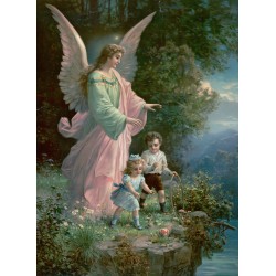  Obraz na płótnie 80x110cm Anioł Stróż