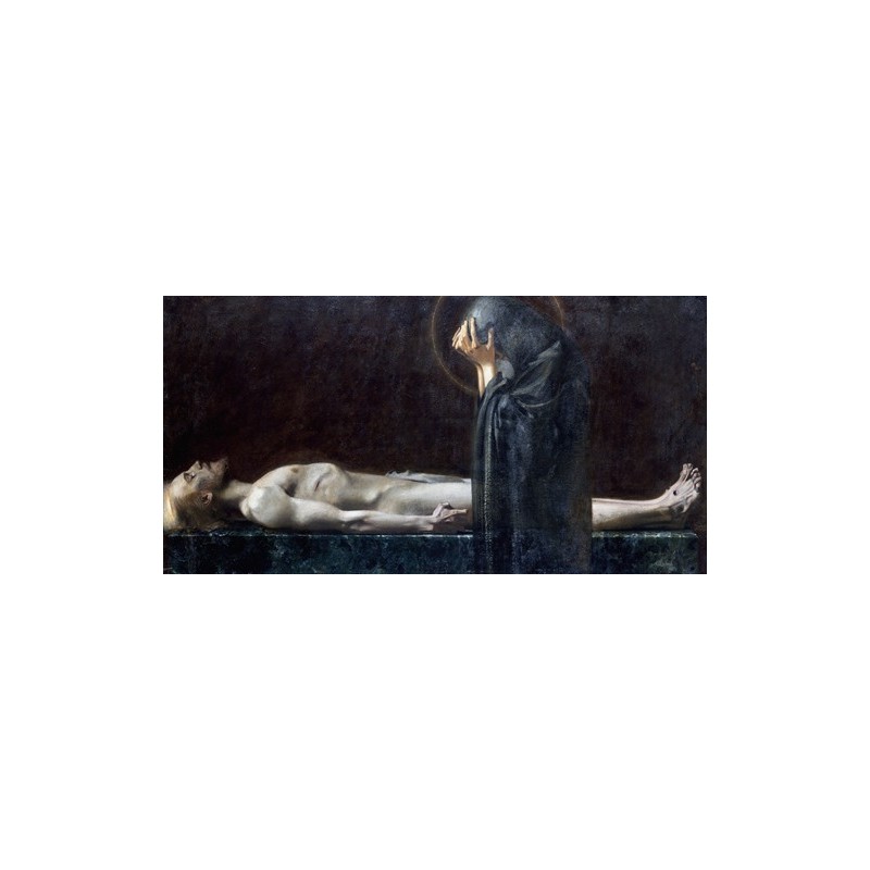  Obraz na płótnie 50x100cm Franz von Stuck Pieta
