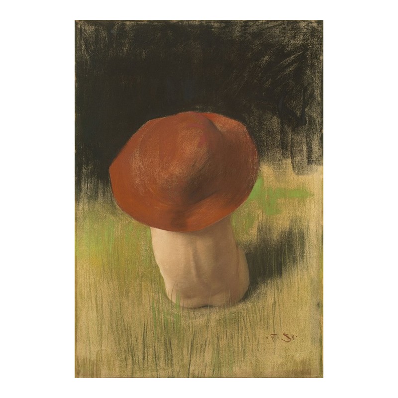  Obraz na płótnie 50x70cm Franz von Stuck Grzyb