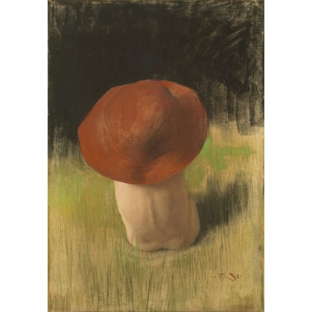  Obraz na płótnie 50x70cm Franz von Stuck Grzyb