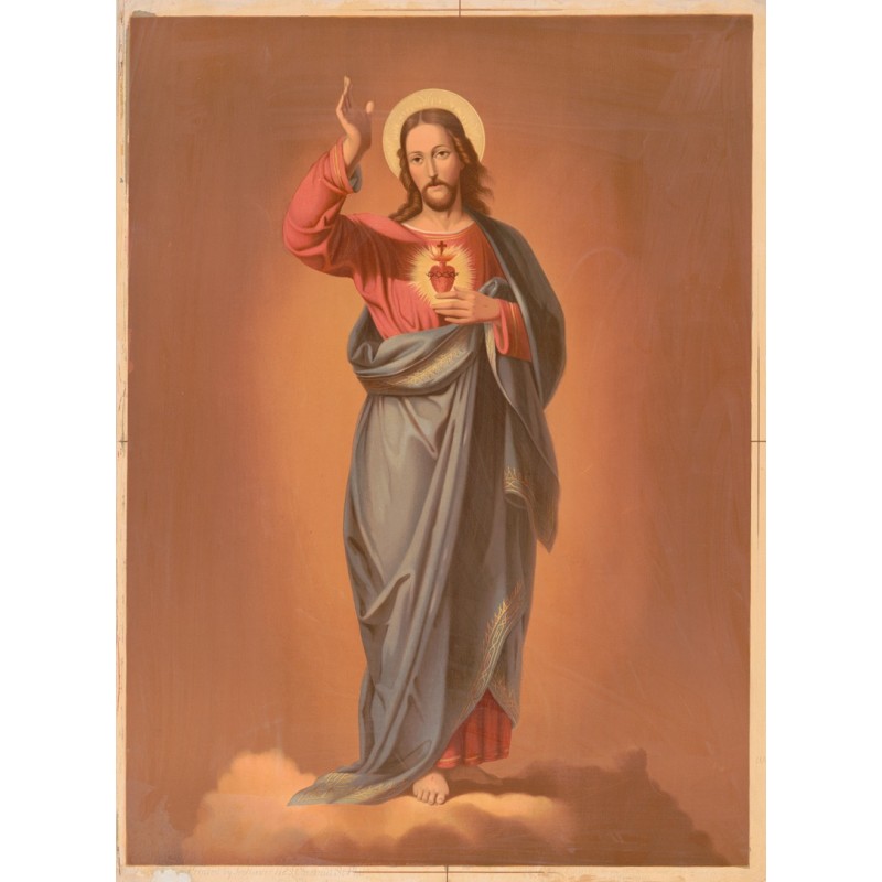  Obraz na płótnie 80x110cm Joseph Hoover Jezus Chrystus