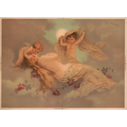  Obraz na płótnie 80x110cm Joseph Hoover Sen o miłości