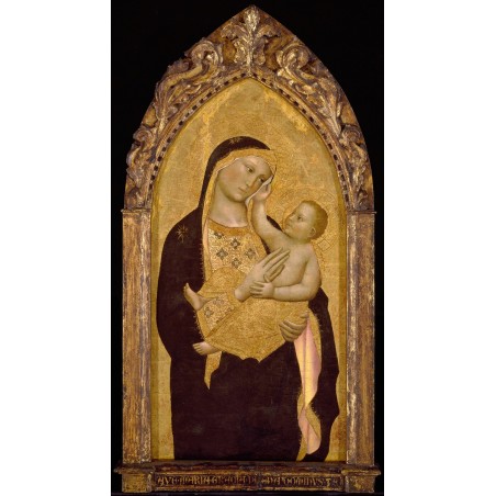  Obraz na płótnie 80x150cm Niccolò di Pietro Gerini Matka Boska z dzieciątkiem