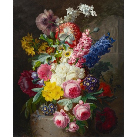  Obraz na płótnie 80x100cm Jean Benner Obfitość piękna