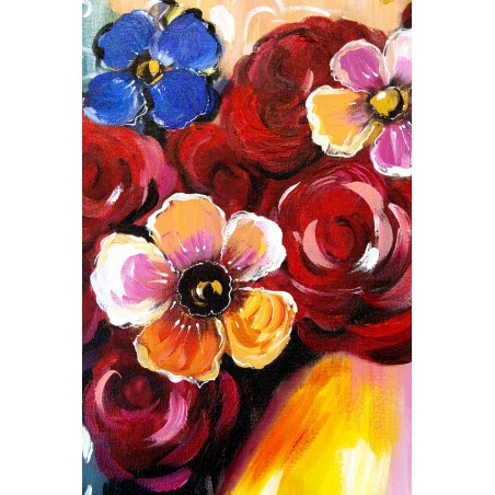  Obraz olejny ręcznie malowany Frida 60x90cm