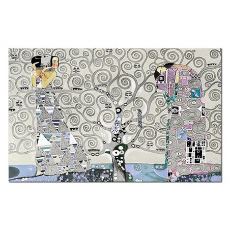  Obraz olejny ręcznie malowany Gustav Klimt Drzewo życia kopia 200x125cm