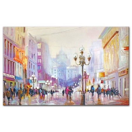 Obraz olejny ręcznie malowany Pejzaż 200x125cm